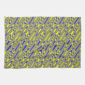 Lapis Lazuli Serviettes de cuisine Abstraites (Horizontal)