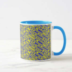 Lapis Lazuli Swirlies Abstracte PatroonMok Mok