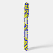 Lapis Lazuli Swirlies iPhone Case (Achterkant / Rechts)