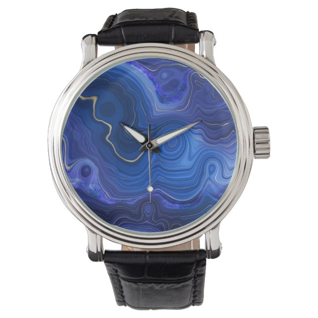 Lapis Lazuli Watch Horloge (Voorkant)