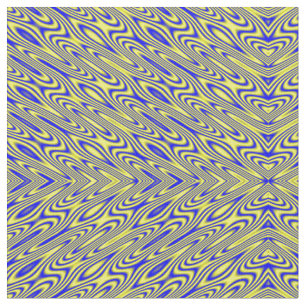 Lapis Lazuli Wervelingen Abstract Patroon Ambachte Stof