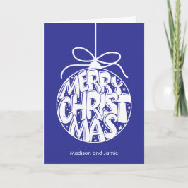 Lapis Merry kerstOrnament Kaart