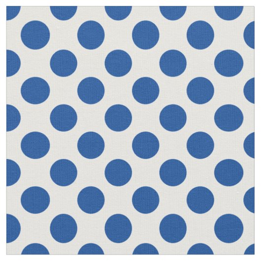 Lapis Polka Dot Stof (Close Up)