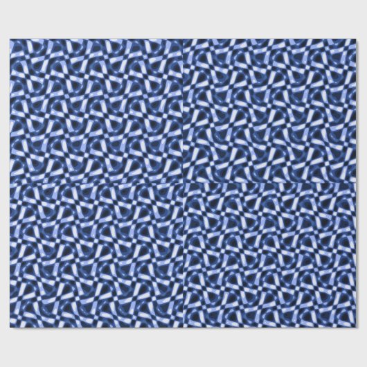 Lapislazuli colours Simulation Cadeaupapier (Vlak)