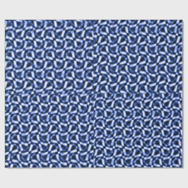 Lapislazuli kleuren Simulatie Cadeaupapier