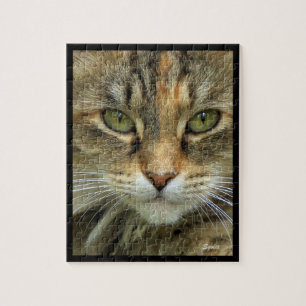 Lapjeskat Portret Legpuzzel