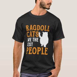 Lapjeskatten zijn de beste mensen Kitty Poesje T-shirt