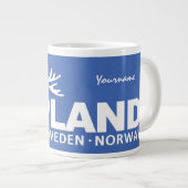 LAPLAND aangepaste monogram & kleur mokken (Voorkant rechts)