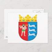 Lapland Coat of Arms Briefkaart (Voorkant / Achterkant)