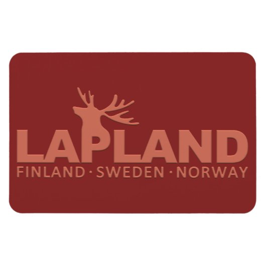 LAPLAND custom magneet (Horizontaal)