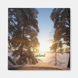 Lapland Landschap Magneet