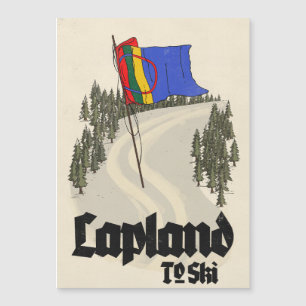 Lapland om te skiën