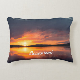 Lapland Sunset Accent Kussen