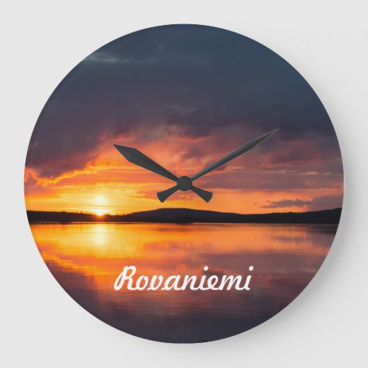 Lapland Sunset Grote Klok (Voorkant)