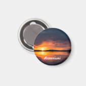 Lapland Sunset Magneet (Voorkant / Achterkant)
