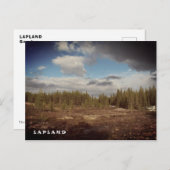 Laplandbos Briefkaart (Voorkant / Achterkant)