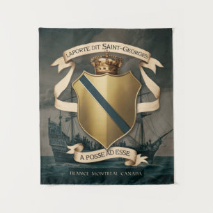 Laporte dit Saint Georges Wapen 1 Wandkleed