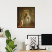 L'Apparition par Gustave Moreau - Poster (Bureau à domicile)