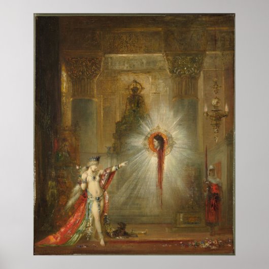 L'Apparition par Gustave Moreau - Poster (Devant)