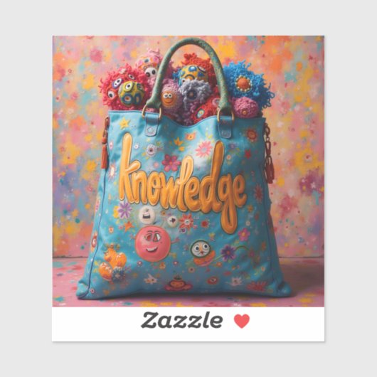  lappendeken van kennis sticker (Vel)