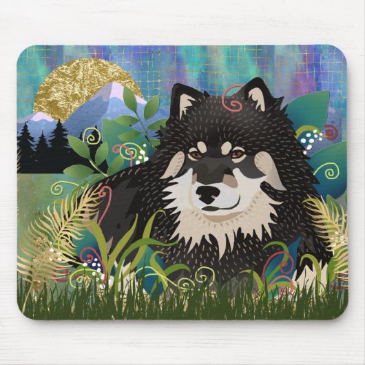 LAPPY BLISS - FINS LAPPHUND - Mousepad Muismat (Voorkant)