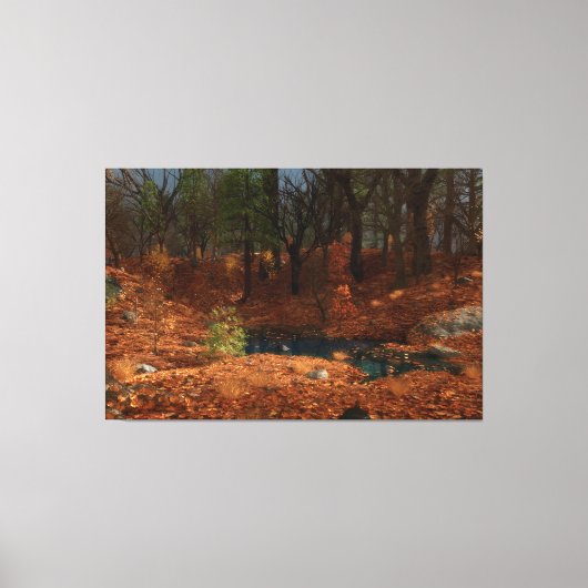 L'après-midi de l'année toile Imprimer (Recto)