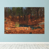 L'après-midi de l'année toile Imprimer (Insitu (Plancher de Bois))