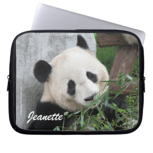 Laptop Computer Sleeve Cute Giant Panda Foto
