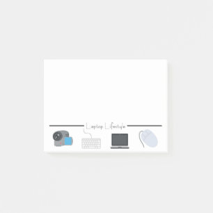 Laptop Lifestyle Emojis Post-it® Notes