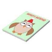  laptop met kerstboomkaars notitieblok (Gedraaid)