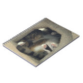 Laptop - Nap alsof je een kat bent! Notitieboek (Linkerzijde)