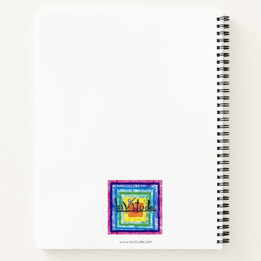 Laptop - Ononderbroken transformatielampje Notitieboek (Achterkant)