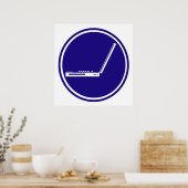 LAPTOP PARKEERROAD POSTER (Keuken)