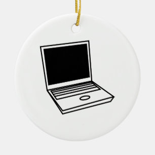 Laptop PC Keramisch Ornament