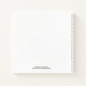 Laptop/Sketchbook Notitieboek (Achterkant)