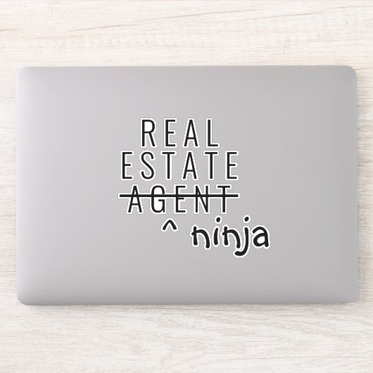 Laptop Sticker voor Realtors (Computer)