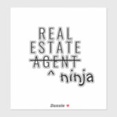 Laptop Sticker voor Realtors (Vel)