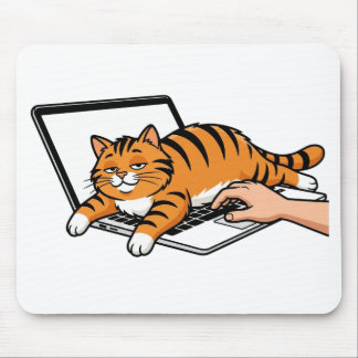 Laptop StickerWerk Vanuit Huis Kat Muismat
