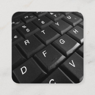Laptop-toetsenbord Vierkante Visitekaartje