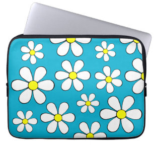 Laptop van Daisy Flower power Sleeve