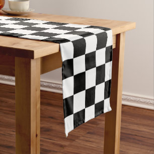 Laptop van het schaakbord Sleeve Medium Tafelloper