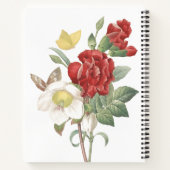 Laptop voor bloemenborage - Wilde bloem Notitieboek (Achterkant)