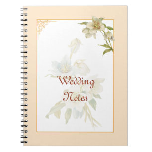  laptop voor het bruiloft van hellebores notitieboek