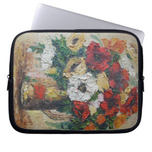 Laptophoes Ann Hayes Schilderend Vloergewicht Laptop Sleeve