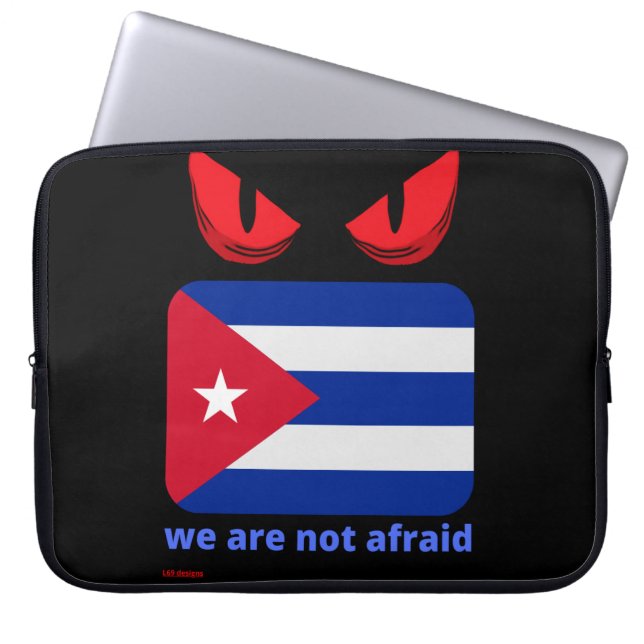 laptophoes "CUBA" Laptop Sleeve (Voorkant)