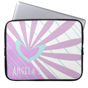 Laptophoes met een Hart Laptop Sleeve