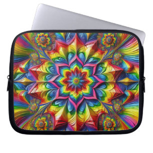 Laptophoes met LGBTQ-kleuren ontwerp Laptop Sleeve