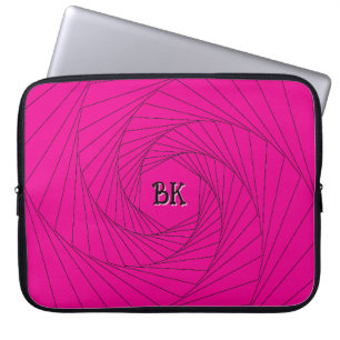 Laptophoes - Perspectieve optische illusie Laptop Sleeve