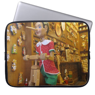 Laptophoes — Pinocchio Doll Laptop Sleeve