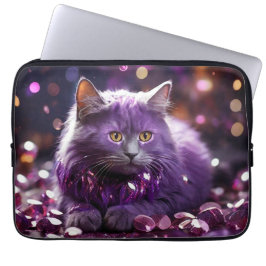 Laptophoes – Stijlvol kattenontwerp Laptop Sleeve